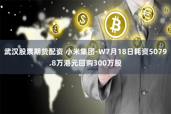 武汉股票期货配资 小米集团-W7月18日耗资5079.8万港元回购300万股